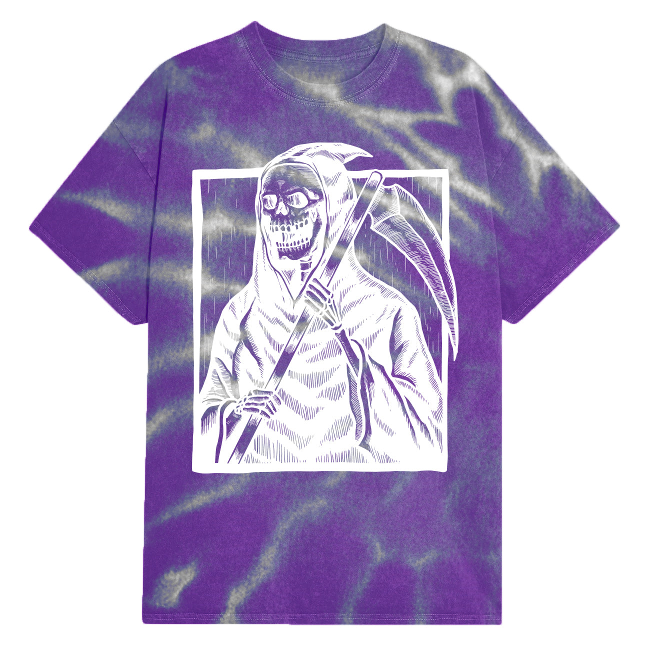Purple Reaper Spiral Tie-Dye Tee (Pre-Order)